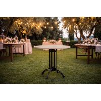 AL-1304 Outdoor Table Base- Black