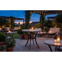 AL-1316 Black Outdoor Table Bases