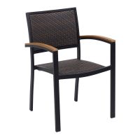 AL-5625 Black Frame - Arm Chair