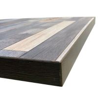 Antique Style Table Top - Edge View
