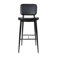 Kenzie Mid Back Barstool - Black