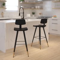 Kora Low Back Barstool - Set of 2
