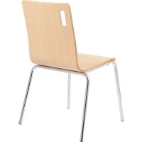 Bushwick Cafe Chair - Natural - Rear View