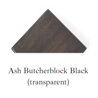 Ash Butcherblock Black (transparent)
