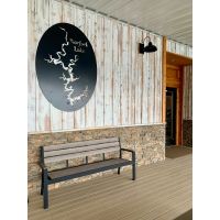 Durango Bench with Arms