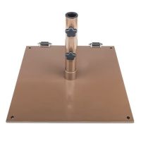 Square Umbrella Base - Antique Bronze