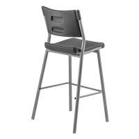 CTS30 Blowmold Barstool - Rear Angle View