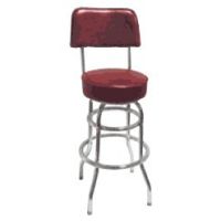 DRB Back Metal Barstool