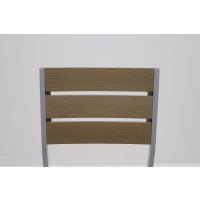 Platinum Frame with Teak Slats