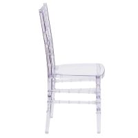 Ghost Chiavari Reception Chair - Side View
