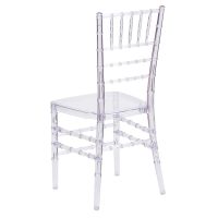 Ghost Chiavari Reception Chair - Rear View