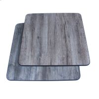 Reversible Laminate Table Tops with Grey Side of Beige/Gray color