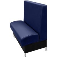 Grove Single Vinyl Booth - Navy Vinyl shown