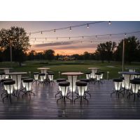 Lighted Enduro outdoor table tops