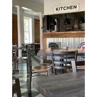 Urban Laminate Tables - Shown with chairs