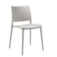 Joyce Outdoor Side Chair - Warm Grey