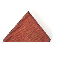 Solid Wood Plank Table Tops - Mahogany Stain