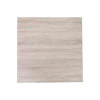 Square Marco Laminate Restaurant Table - Sawcut Oak