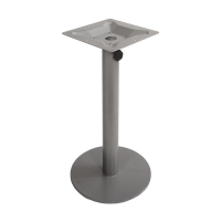 18 Margate Outdoor Table Base - Round Silver