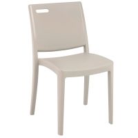 Metro Resin Chair - Linen