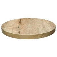 Marco Laminate Restaurant Table - Natural Vintage Oak