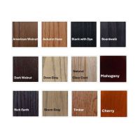 Aristocrat Single Wood Frame Booth - Wood Stain Options