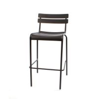 OB-824 Metal Barstool - Black