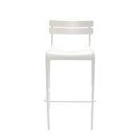 OB-824 Metal Barstool - White