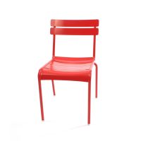 OC-824 Metal Chair - Red
