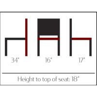 Black Rattan Outdoor Chair OD-CM-RN