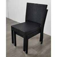 Black Rattan Outdoor Chair OD-CM-RN