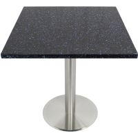 Square Quartz Table Top - Blue Galaxy
