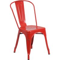 Bistro Side Chair - Red