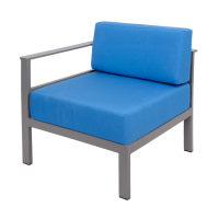 Belmar Outdoor Right Arm Sofa - Soft Gray