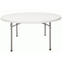 Blow Mold Folding Table - Round