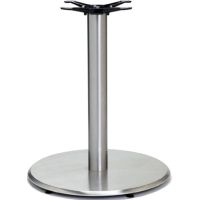 Roundbama-17 Designer Round Base - Polished Chrome