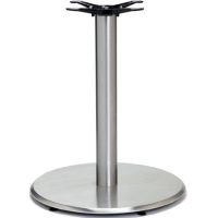 Roundbama-22 Designer Round Base - Polished Chrome