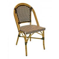 RT-01 Outdoor Side Chair - Chocolate