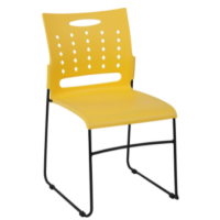 Hercules RUT-2 Stack Chair - Yellow