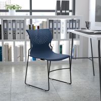 Hercules RUT-438 Stack Chair - Navy