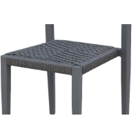 Nantucket Barstool - close up of seat