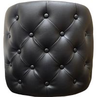 SL8136 Tufted Bucket Barstool - Black Tufted Back