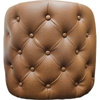 SL8133 Tufted Back Bucket Barstool - Buckskin Tufted Back