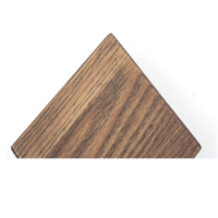 Solid Wood Plank Table Tops - Slate Gray Stain