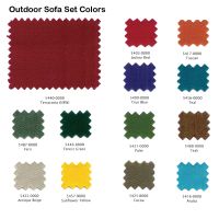 Outdoor Arm Chair Cushion Colors