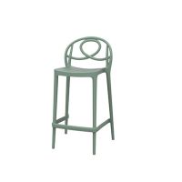 Star Outdoor Barstool - Green