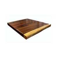 T19 South American Walnut Live Edge Butcher Block Table Top
