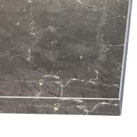 Vanguard Outdoor Table Tops - Gray Marble - Corner View