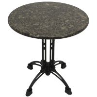 Round Granite Table - Uba Tuba