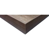 Urban Laminate Table Top - Weathered Barnwood - Edge